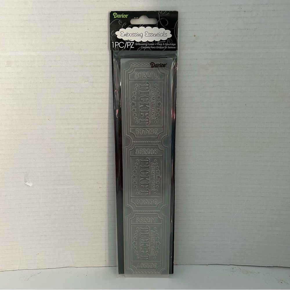 Darice 12 inches embossing border - TICKET
